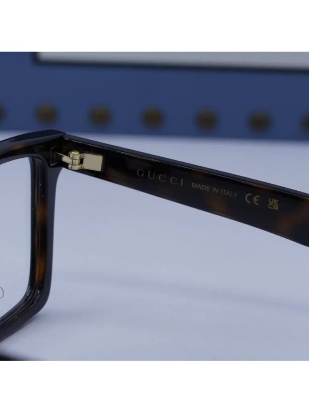 Gucci GG1540O 002 Square Eyeglasses 52mm Dark Havana